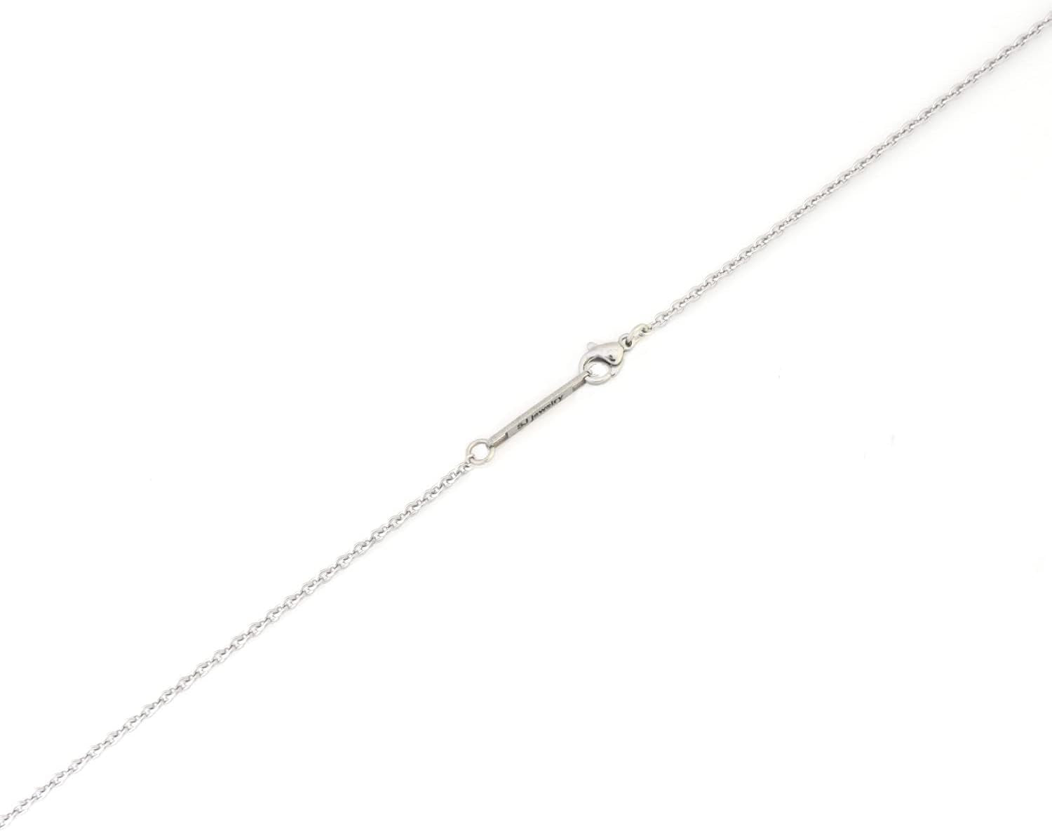 2MM Stainless Steel Chain Necklace, Thin Cable Chain Necklace for Women Men, Silver Chains for Necklace Alone or Pendant Addition, 16-30 Inch Available